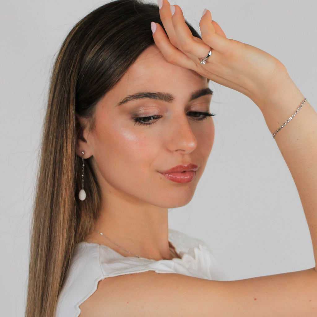 Pendientes Rosa Clará de novia