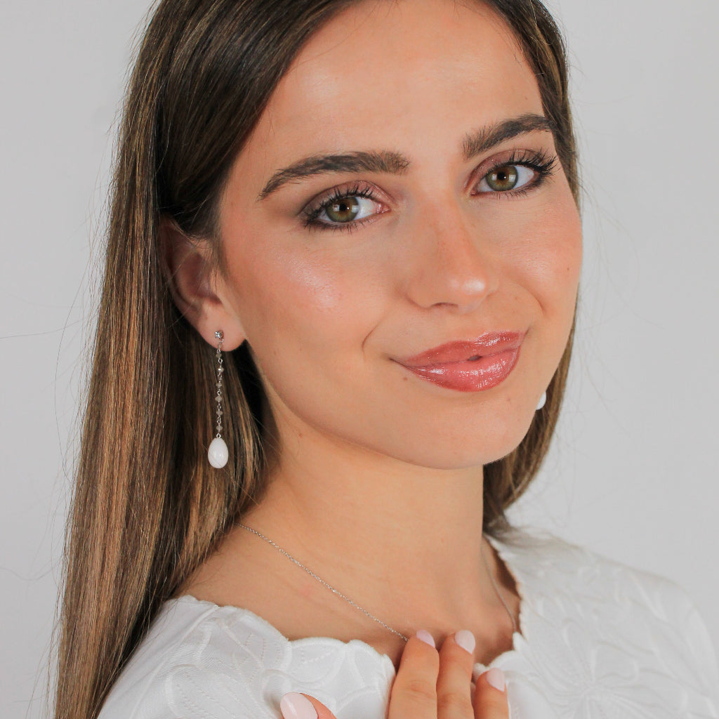 Pendientes Rosa Clará de novia