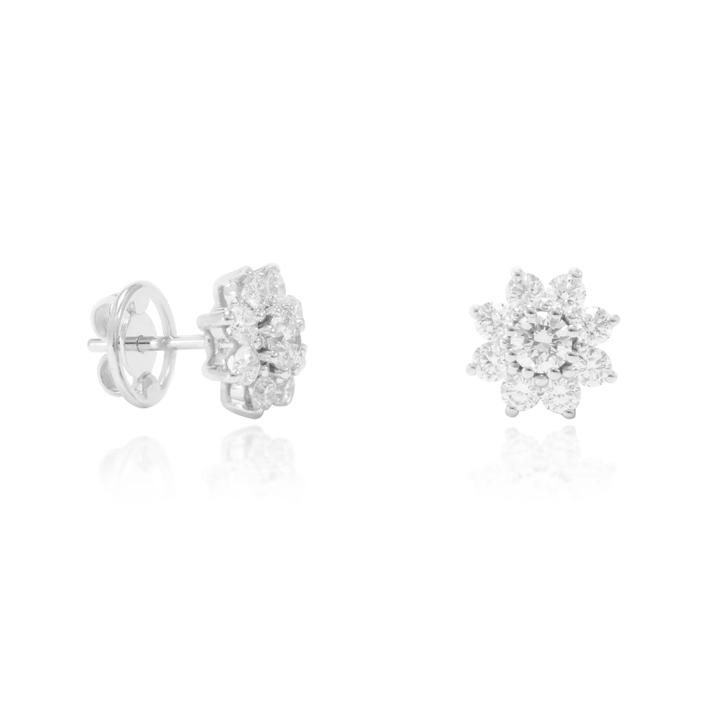 Pendientes Roseta Capri 1,67cts.