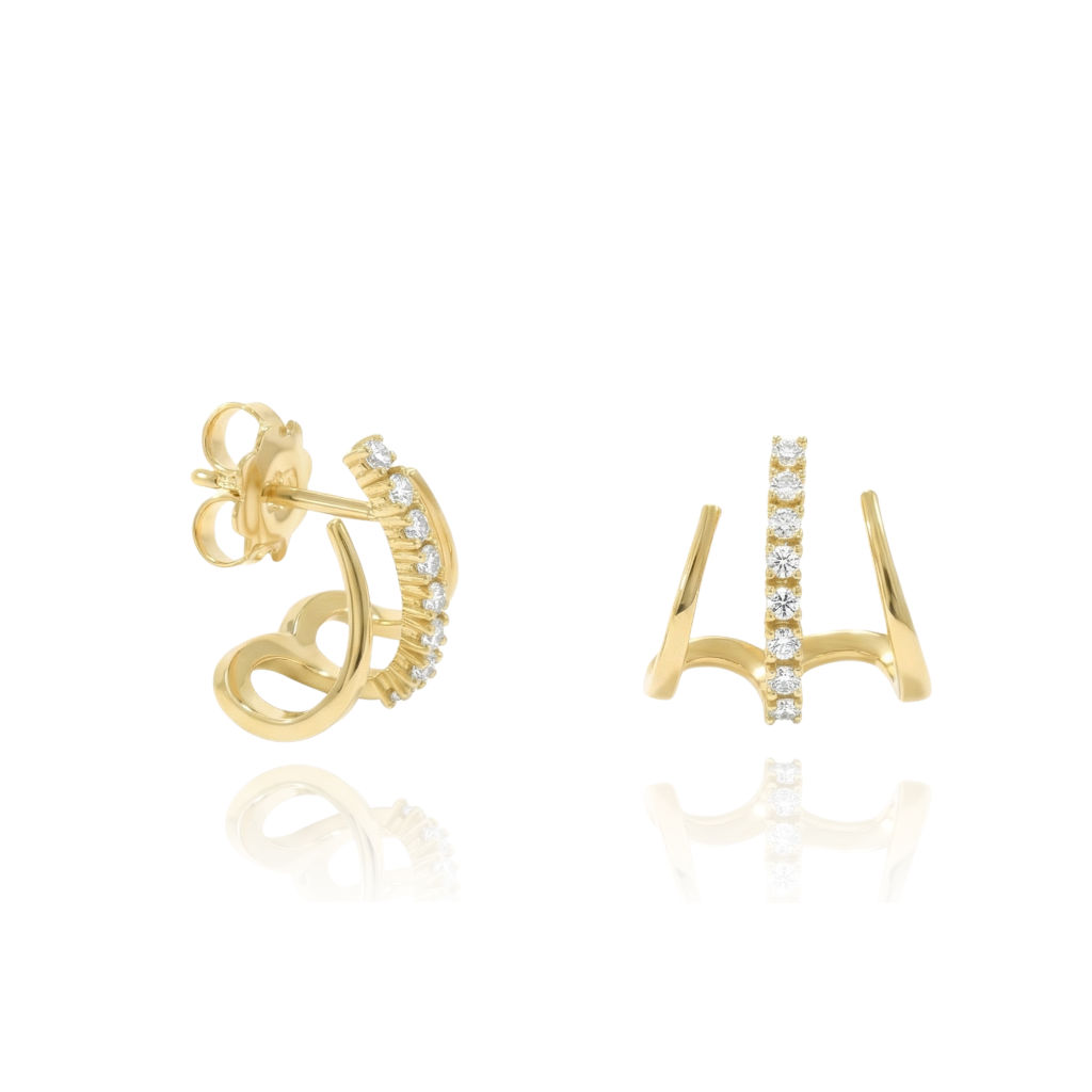 Pendientes Nova Gold