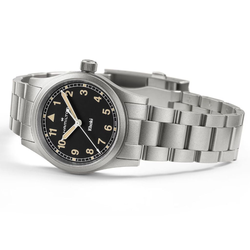 Hamilton Khaki Field Quartz 33 mm Azul