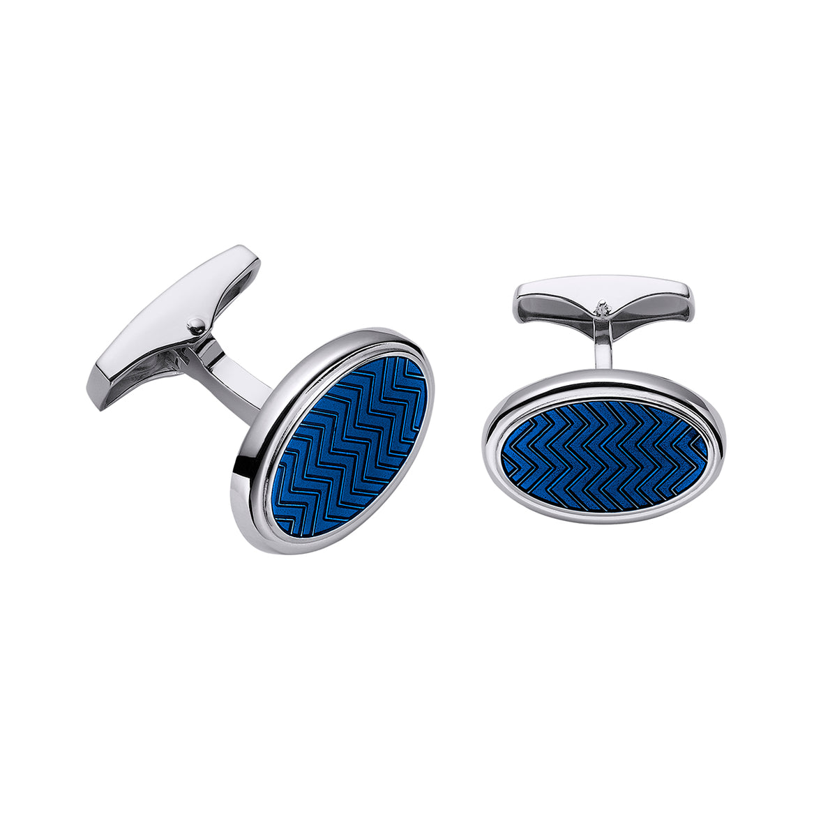 Gemelos Plata de Ley lapislazuli