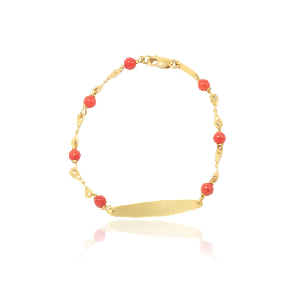 Pulsera de oro de 18kt joyería pamplona