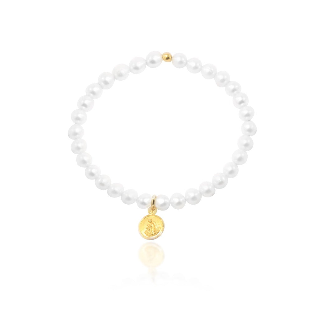 Pulsera niña oro 18kt joyería pamplona