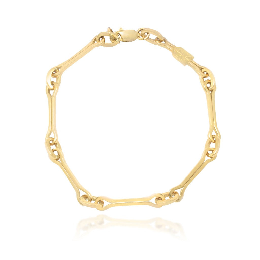 Pulsera de Navarra oro. Joyería Pamplona