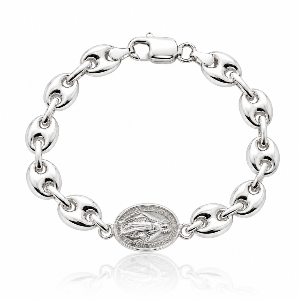 Pulsera con Medalla de la Virgen Milagrosa