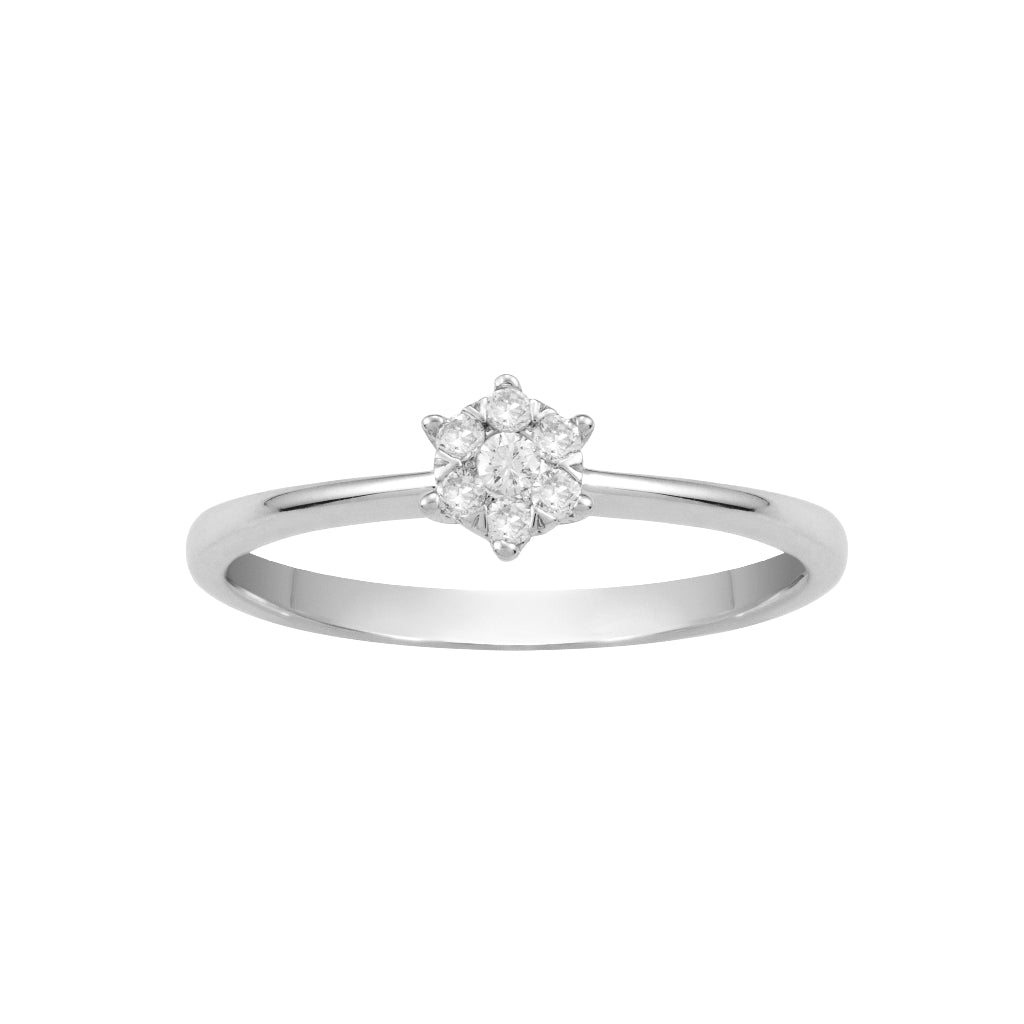 anillo de oro blanco de 18kt con diamantes pamplona