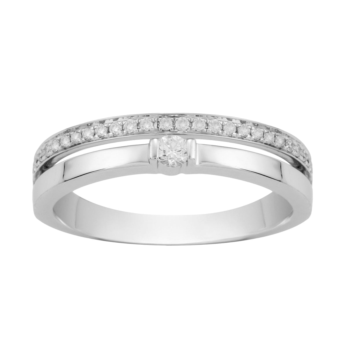 ORO BLANCO CON DIAMANTES