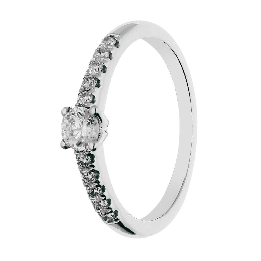 Anillo Tudela 0,37cts