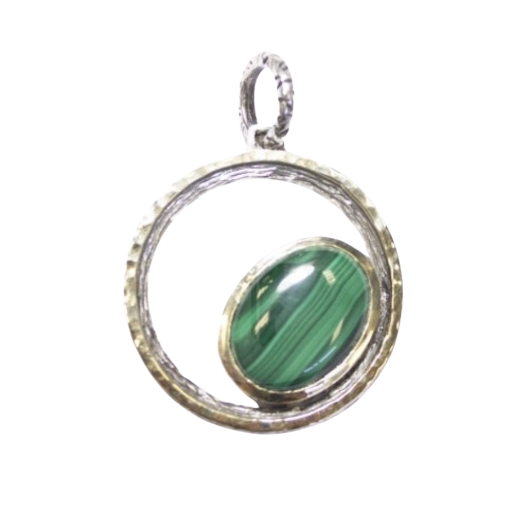 Colgante de Malaquita Styliano