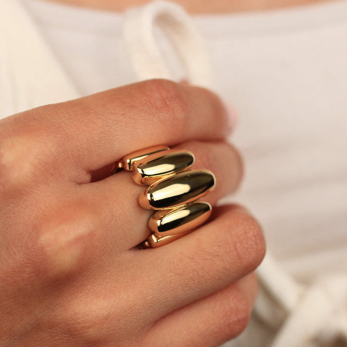 Anillo oro amarillo 18k 