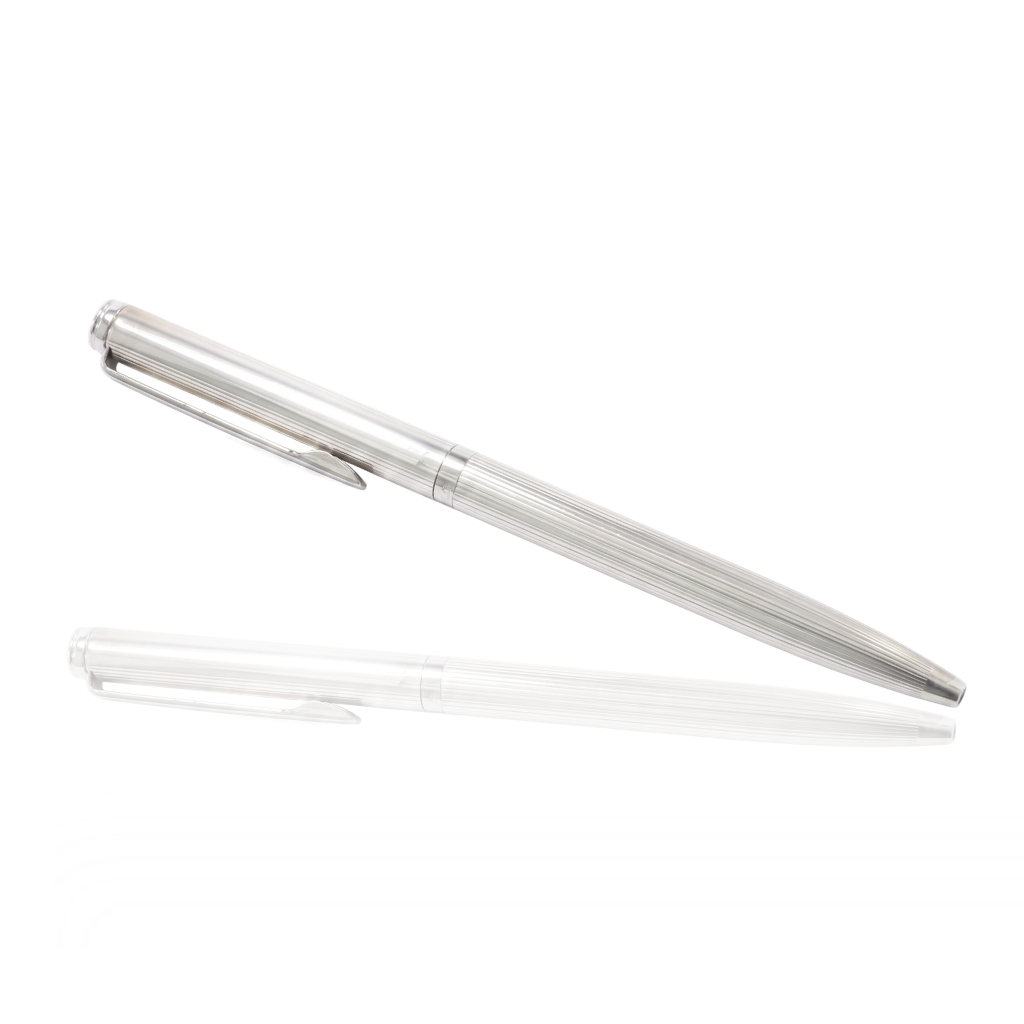 Boligrafo de plata de ley. 14cm 
