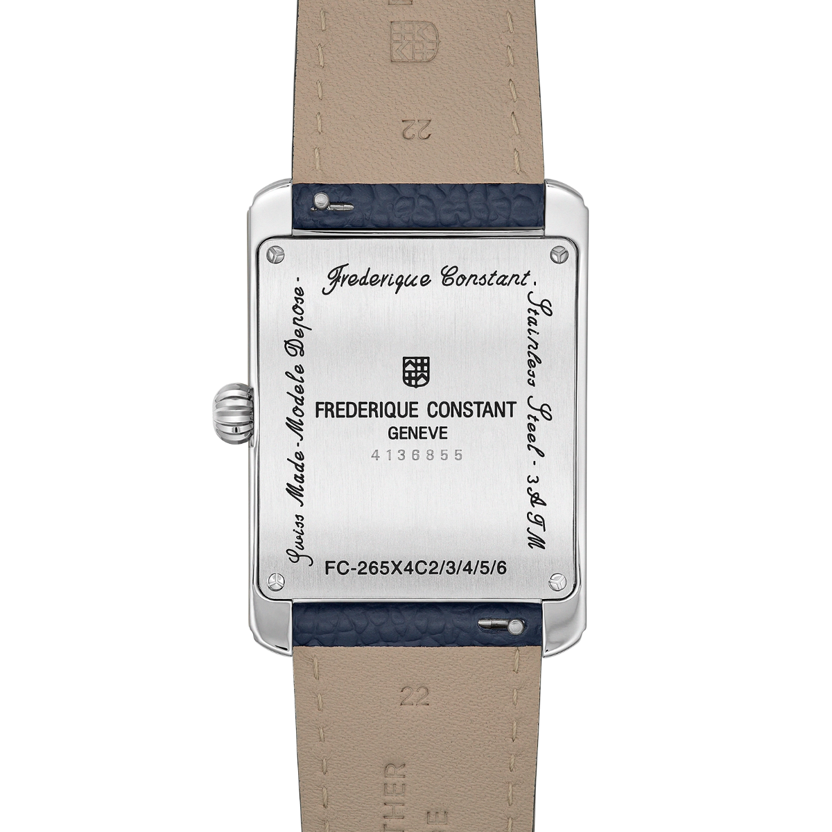 Frederique Constant Classics Carree Calendar Moonphase 42x30