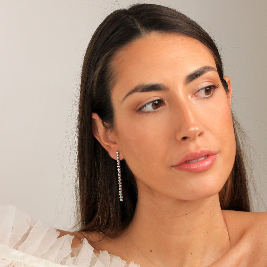 Caída de diamantes novia