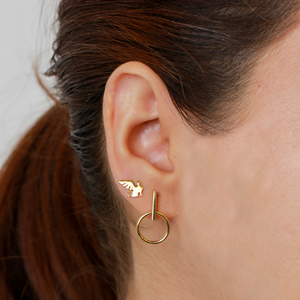MONTREY yellow gold earrings