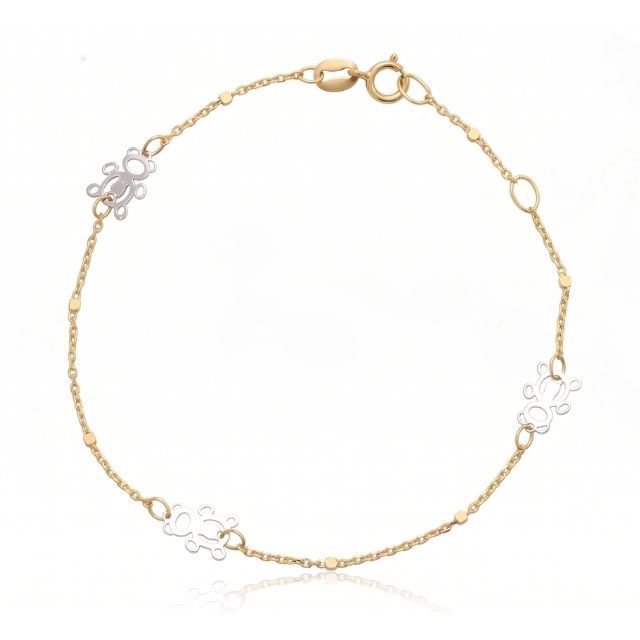 pulsera de oro de 18K
