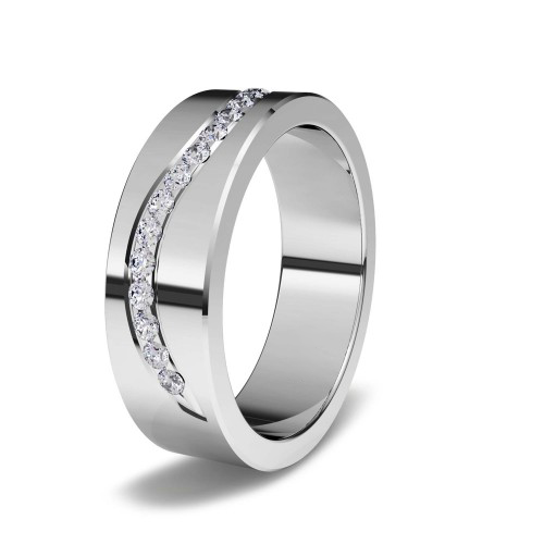 Anillo Compromiso Hombre Amset BIJOYA