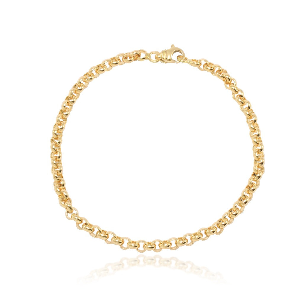 pulsera oro amarillo 18kt joyería pamplona