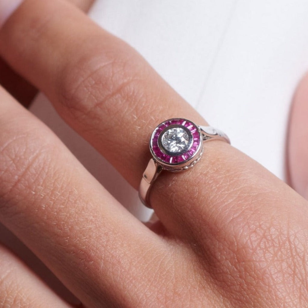 Sarajevo sapphire ring