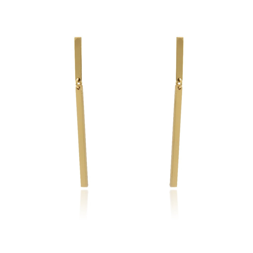 pendientes oro amarillo 18kt joyería pamplona