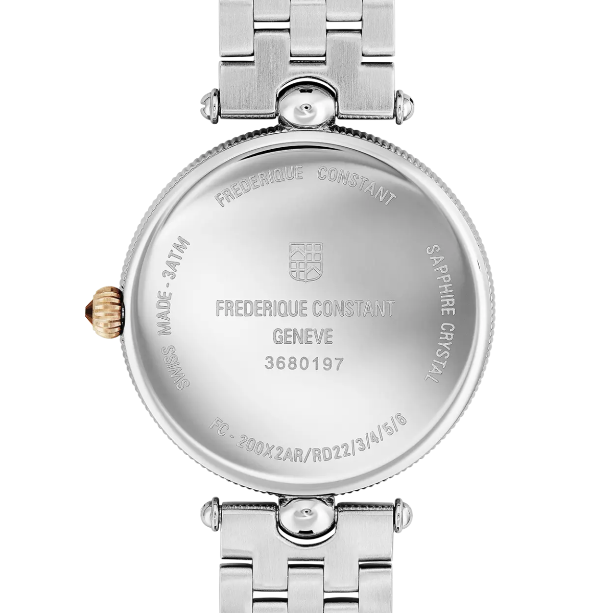Frederique Constant Classics Art Deco Round Rose 30mm