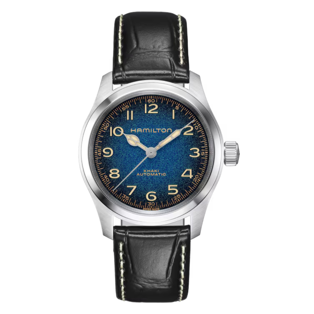 reloj hamilton murph interstellaz azul 38mm
