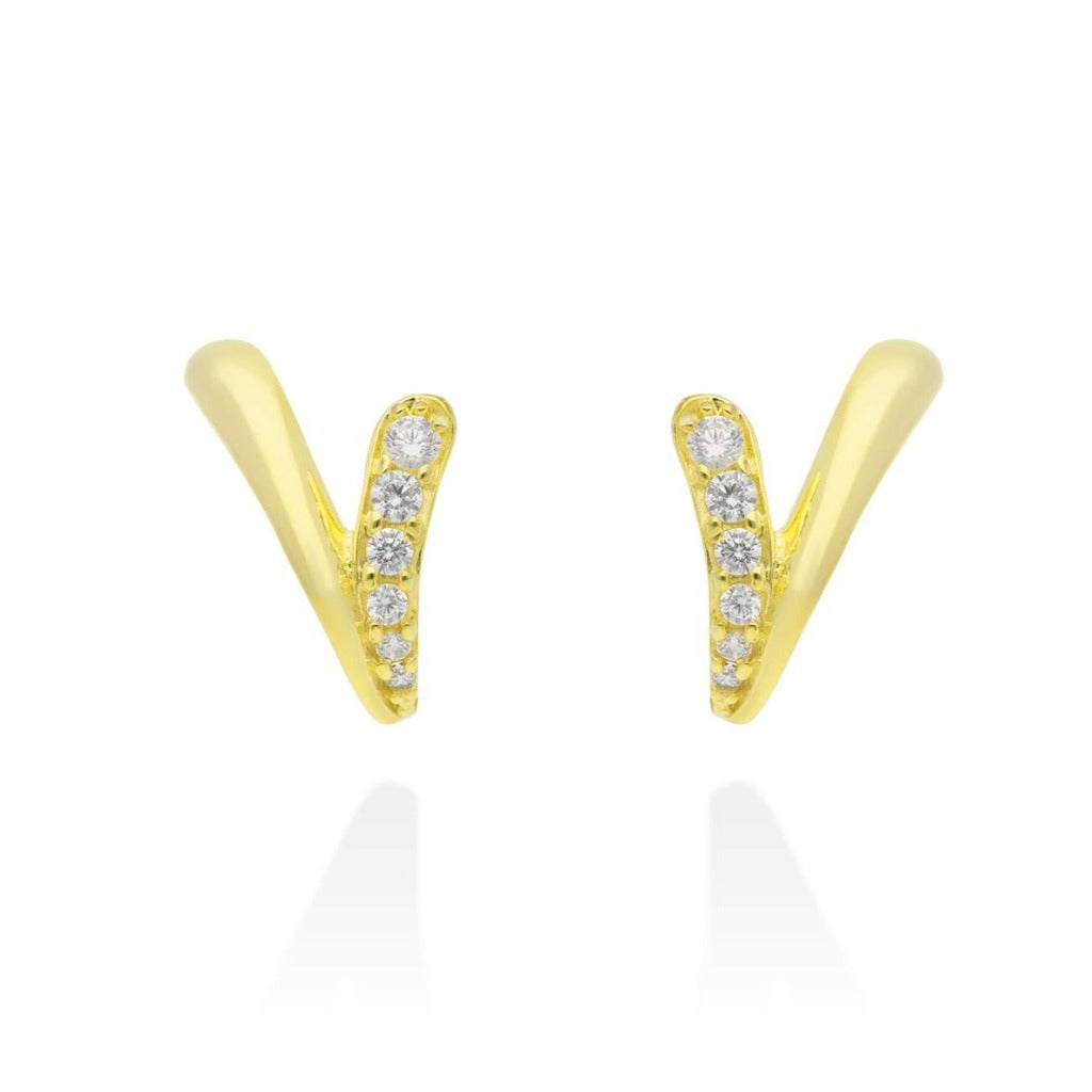 Pendientes marina garcia plata amarilla joyeria pamplona