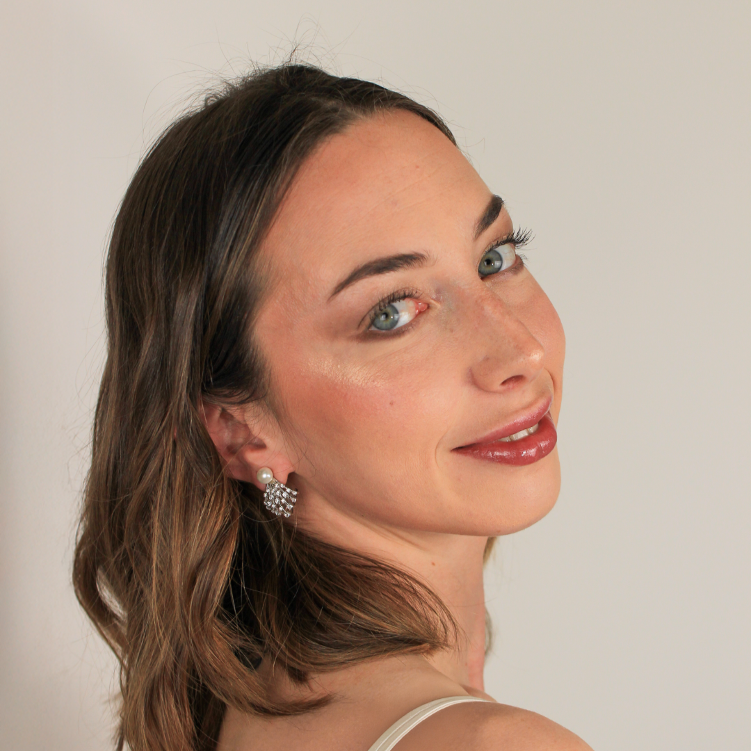 pendientes de novia con perlas en plata de primera ley con circonitas