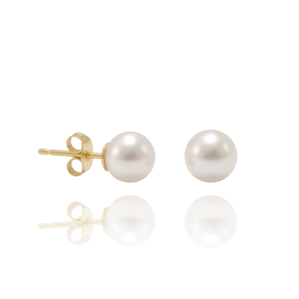 Pendientes Shinju perla Akoya