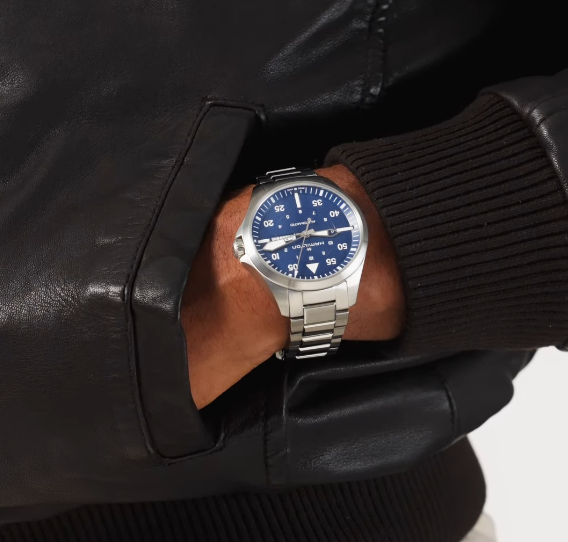 Hamilton Khaki Esfera Azul. Joyería Pamplona