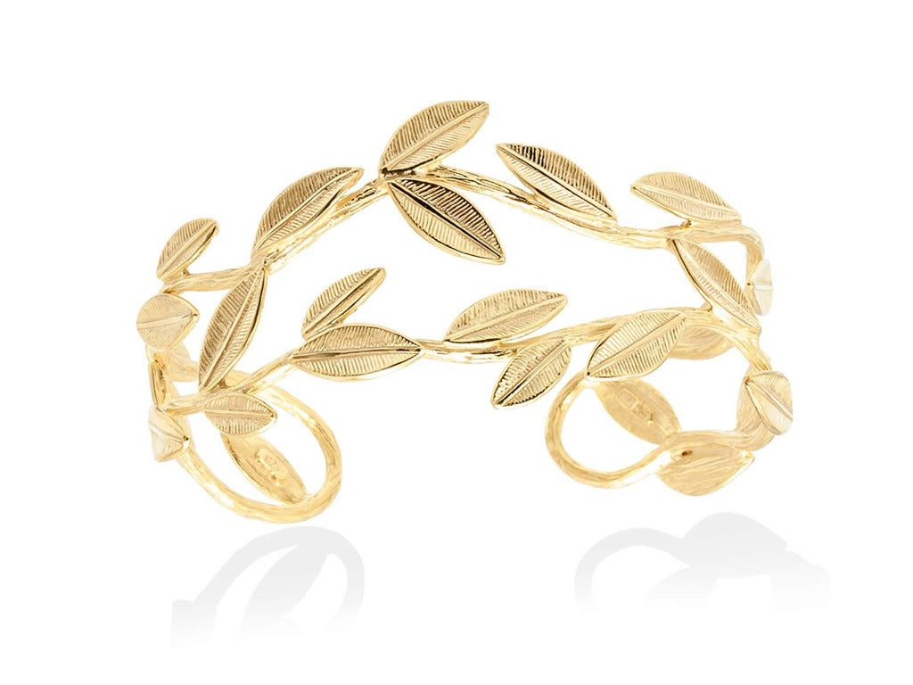 Pulsera de plata de primera ley (925) chapada en oro amarillo de 18kt