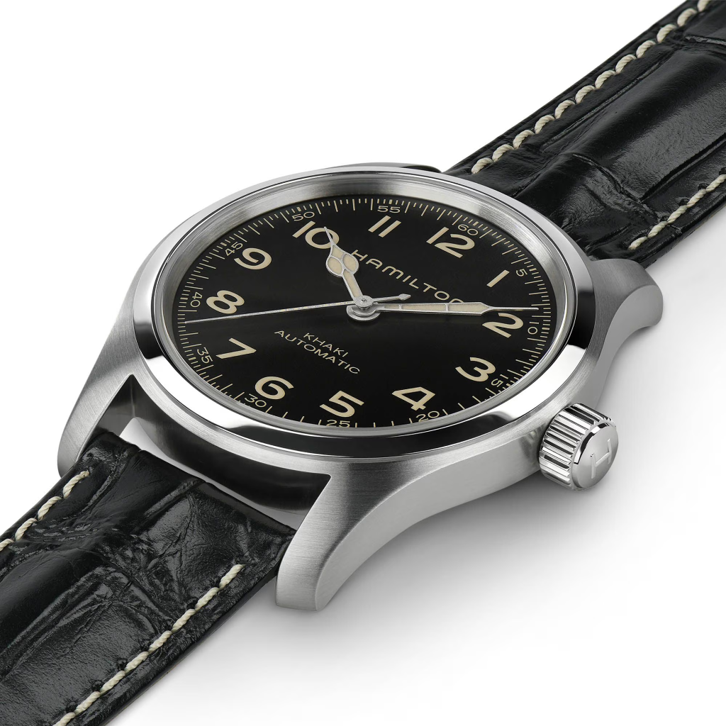 reloj hamilton murph pelicula insterstellar negro