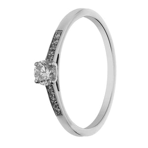 Verbier ring 0.18 cts.