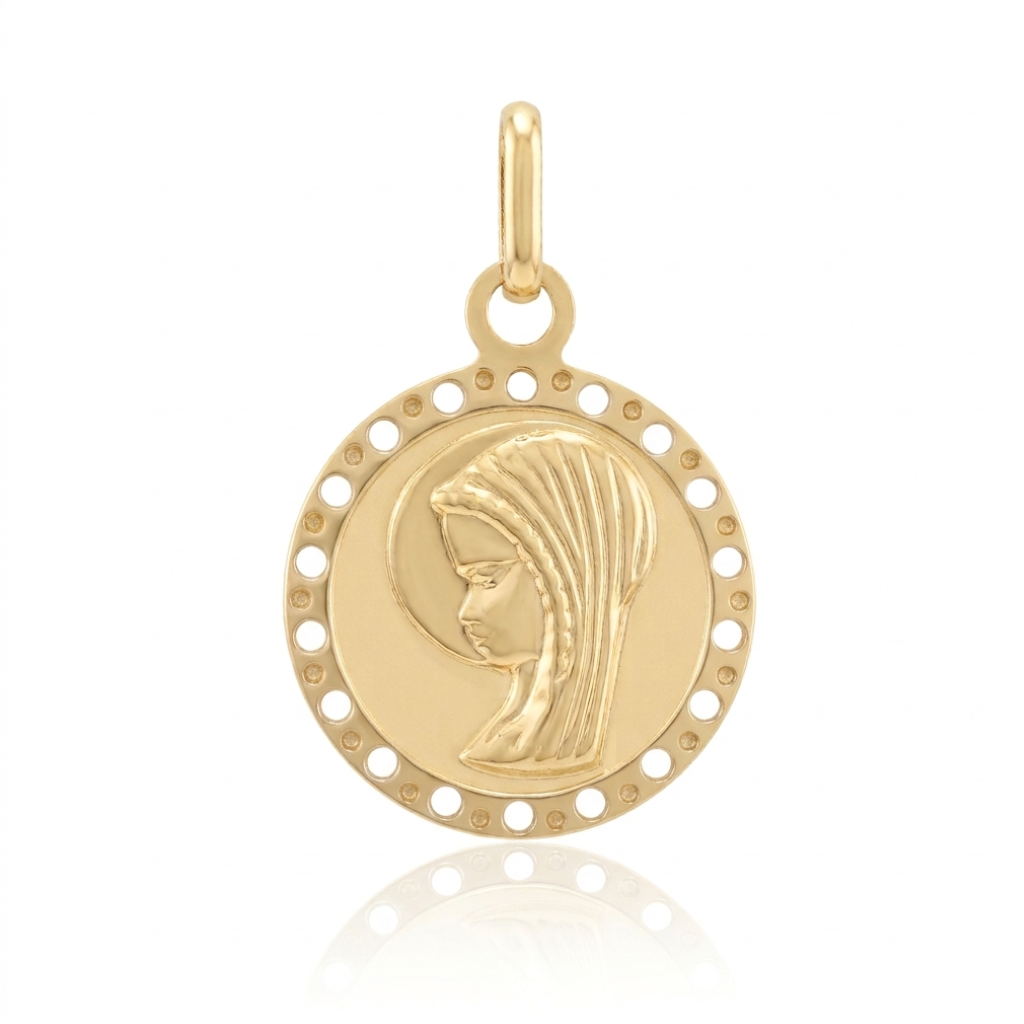 realizado en oro 18k