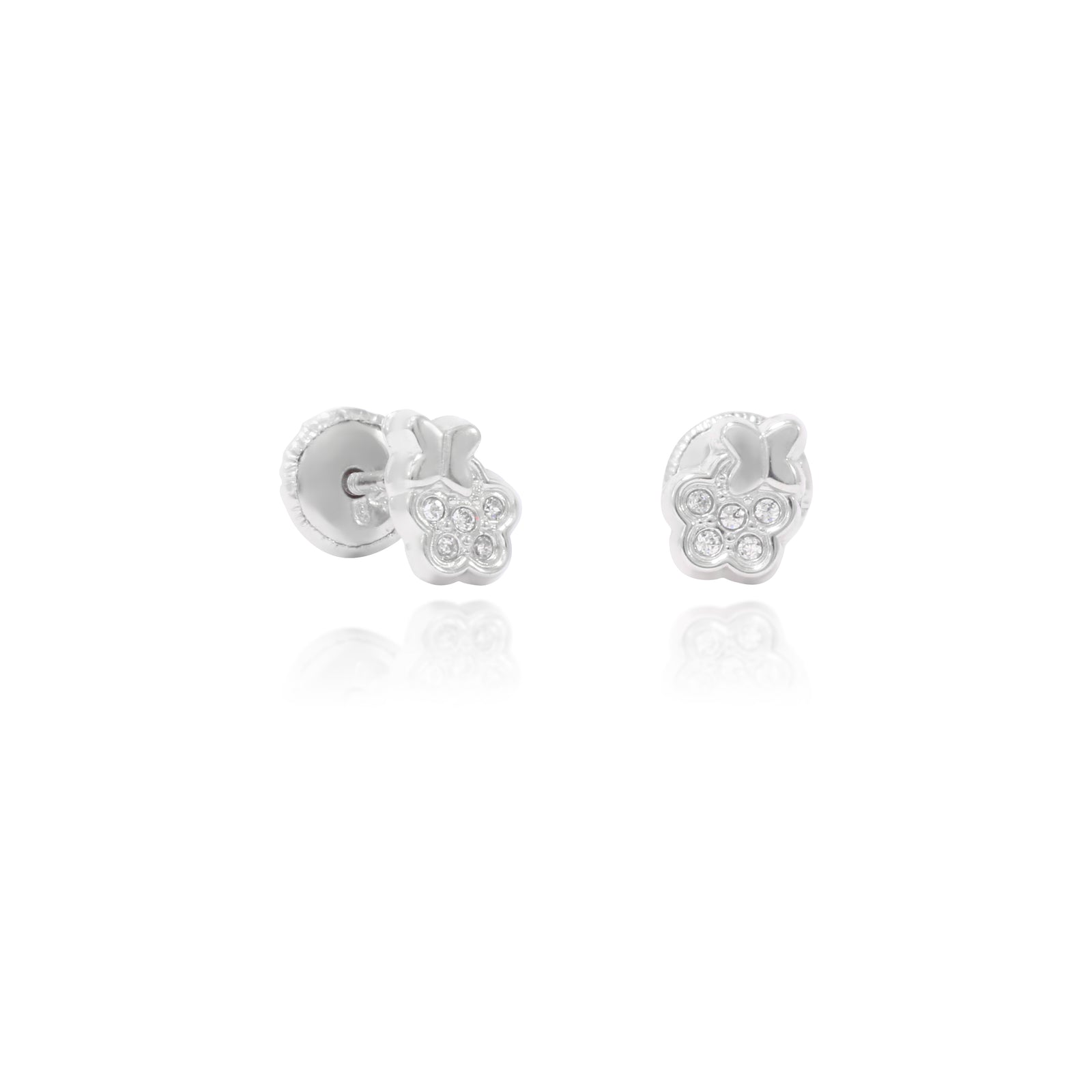 Pendientes niña mariposa