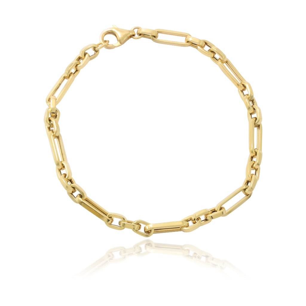 pulsera de oro amarillo  