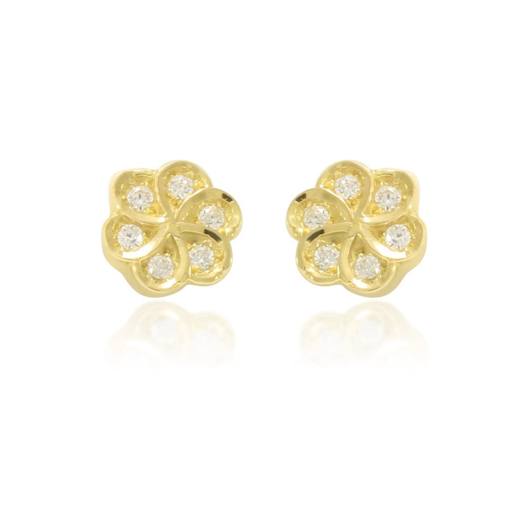 Pendientes Golden flower