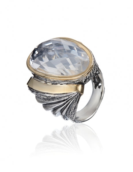 Styliano Rock Crystal Ring