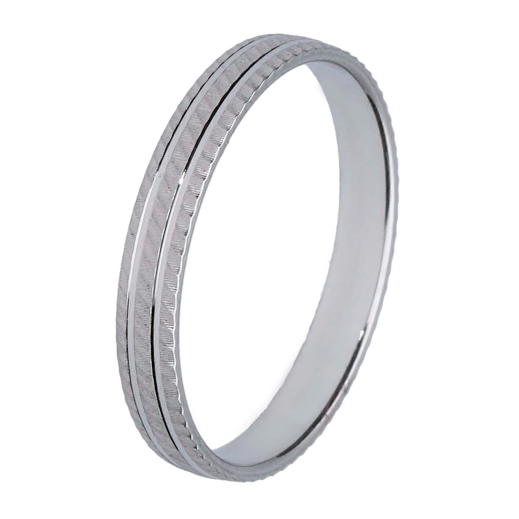 Alianza 3mm blanca