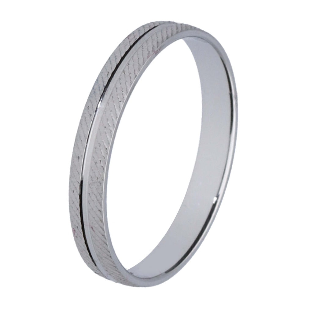 Alianza 3mm blanca