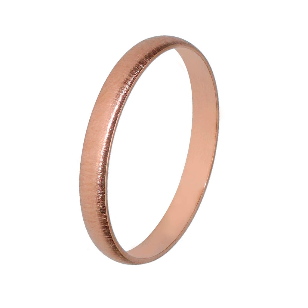 Alianza 2,5mm rosa media caña