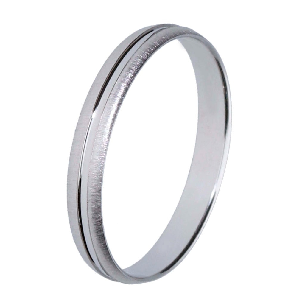 Alianza 3mm blanca
