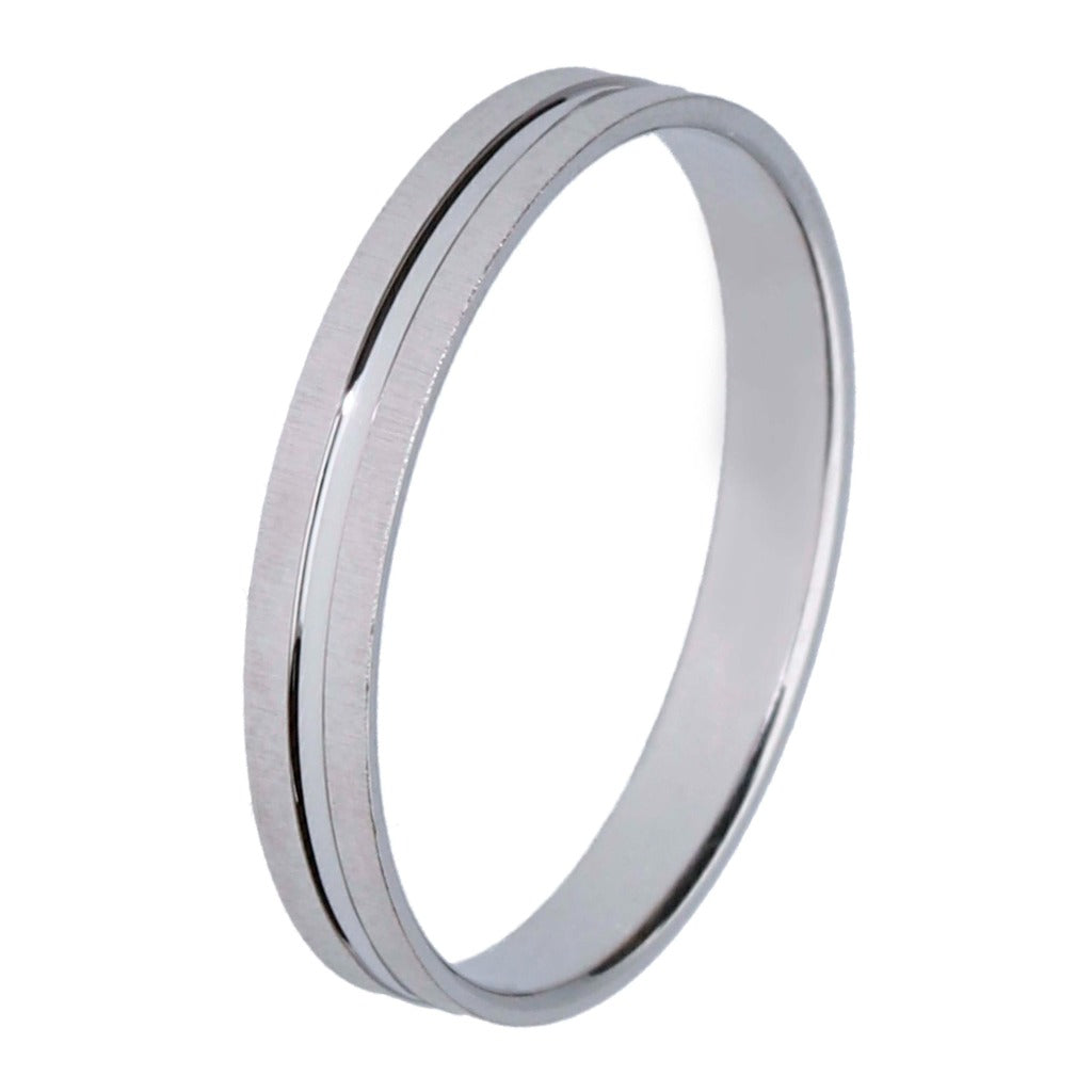 Alianza 3mm blanca