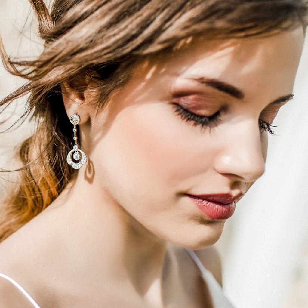 Gala earrings in silver