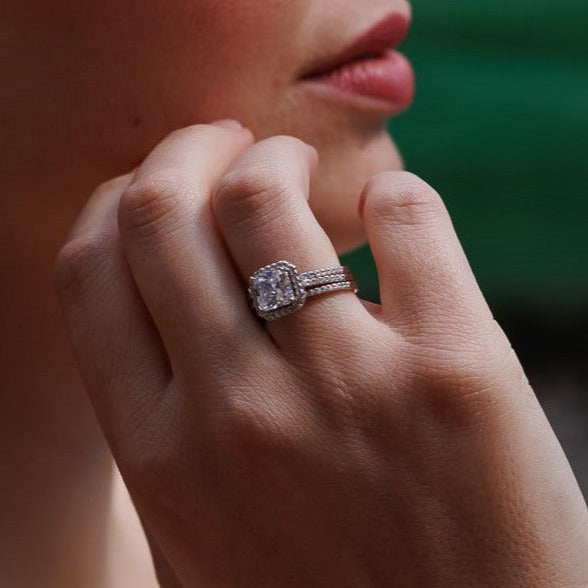 Anillo de plata Pamplona