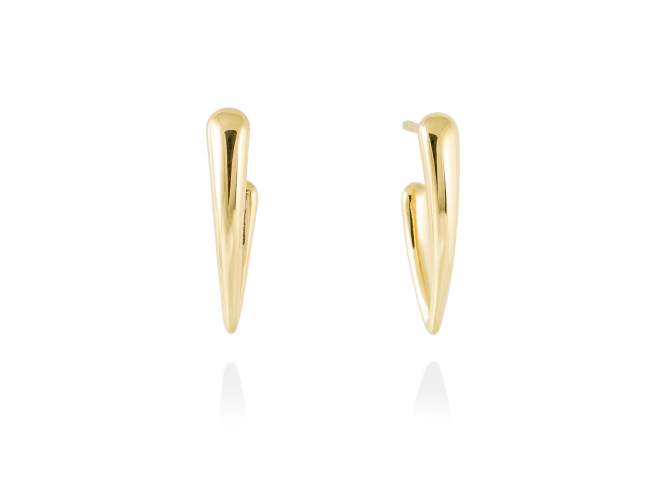 pendientes dorados marina garcia joyeria pamplona 