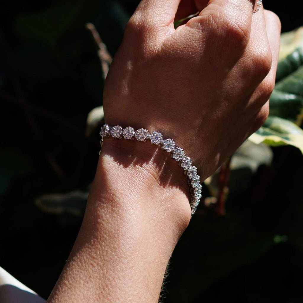 Pulsera de plata para novia Pamplona