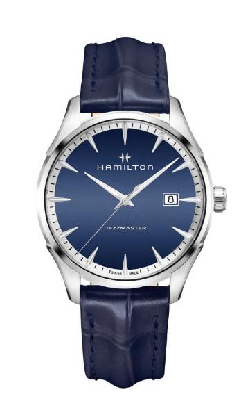 Hamilton Quartz blue 