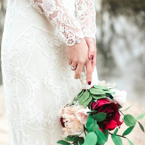 pulsera de novia de plata con circonitas. Pamplona